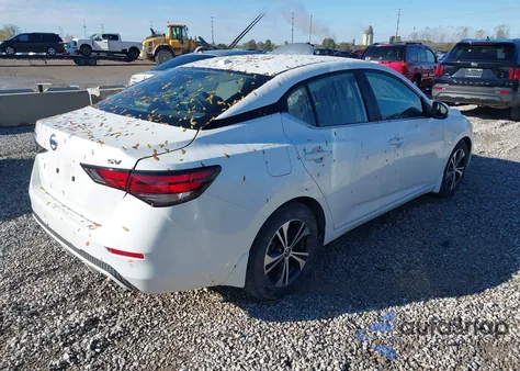 2021 Nissan Sentra Sv Xtronic Cvt z USA, uszkodzony, nr VIN 3N1AB8CV2MY205306